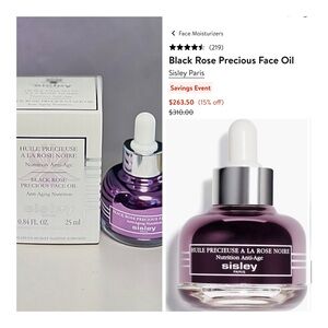 Sisley Paris Black Rose Precious Face Oil Anti-Aging Nutrition 25ml. NIB!